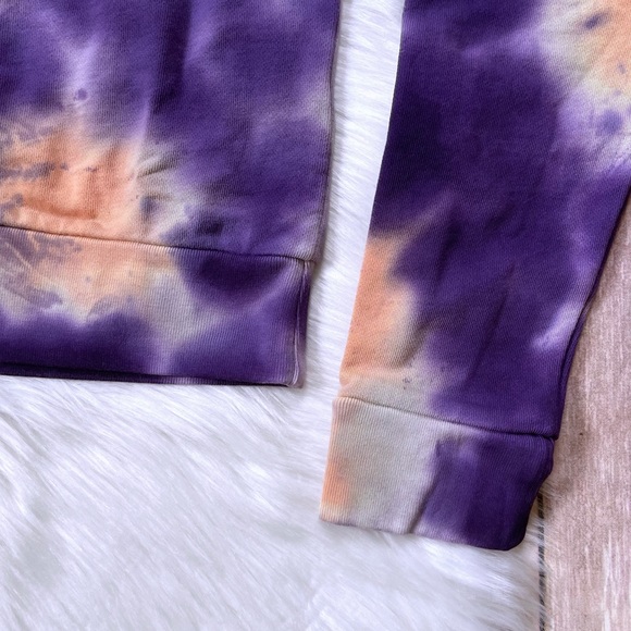 Kappa Active Tie Dye Galz Cropped Sweatshirt - Picture 5 of 7